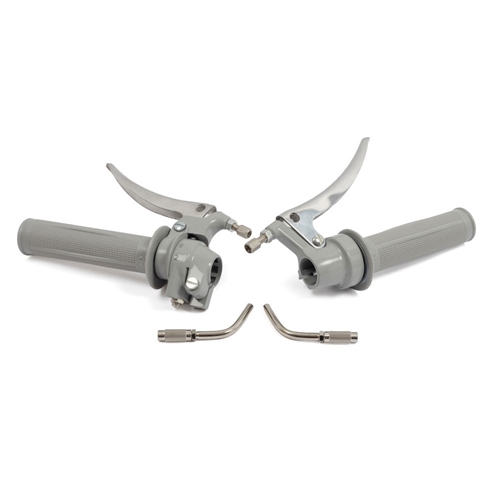 Reglagesats, Gas-/2vxl- handtag, Grå (MCB/Universal), RINAB