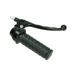 Gashandtag kompl. svart, Lusito (Tomos A3/A35)