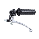 Gashandtag kompl. svart/alu, Lusito (Tomos A3/A35)