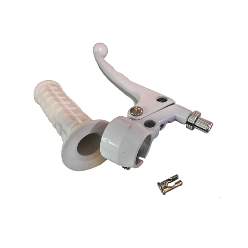 Kopplingshandtag kompl. vit (Tomos A3/A35)