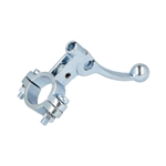 Start- / choke- / dekomphandtag, metall, krom