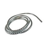 Kabelhölje krom, 6mm / 1,5m