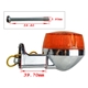 Blinkers förkromad (Suzuki K50 '77-82) 4-pack
