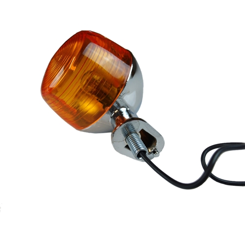 Blinkers, kort/kromad (Puch/Yamaha FS1 1975-76), reservdelar och tillbehör till moped, RINAB