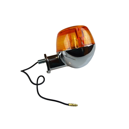 Blinkers, kort/kromad (Puch/Yamaha FS1 1975-76), reservdelar och tillbehör till moped, RINAB
