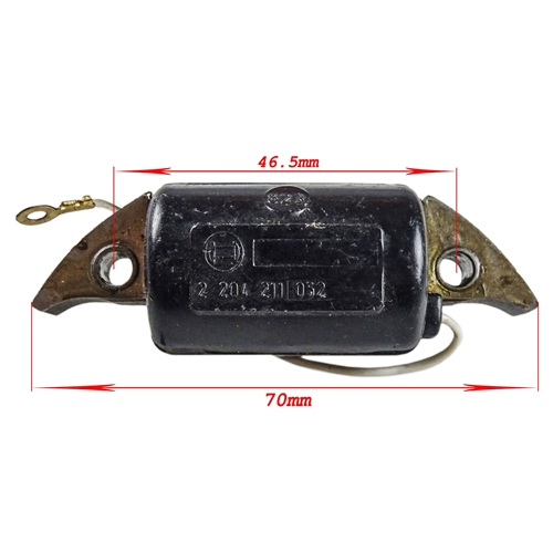 Tändspole 46,5mm (Lilla Bosch/Stefa), RINAB