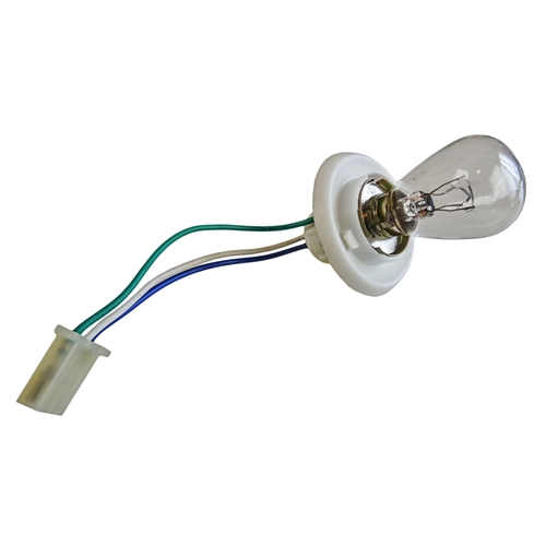 Framlykta svart/krom (Suzuki K50 1979-), Reservdelar till moped, RINAB, moped, 