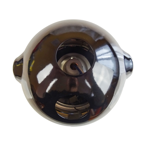 Framlykta svart/krom (Suzuki K50 1979-), Reservdelar till moped, RINAB, moped, 