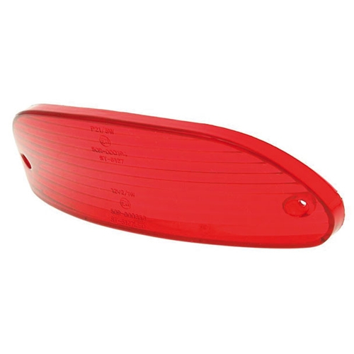 Baklyktsglas, rött (Peugeot Speedfight 1), reservdelar scooter, RINAB