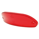 Baklyktsglas, rött (Peugeot Speedfight 1)