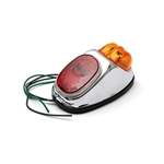 Baklyse typ Hella, Stor/m. bromsljus/Krom NTS