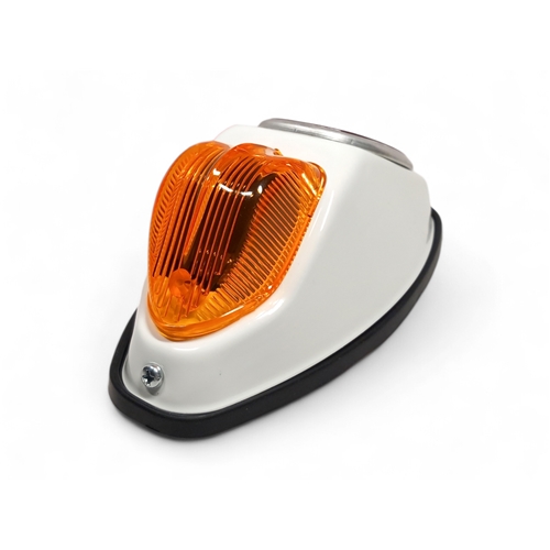 Baklyse typ Hella, Stor/m. bromsljus/Vit reserdelar moped, RINAB