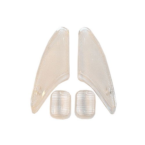 Blinkersglas, sats - vita (Honda SFX)