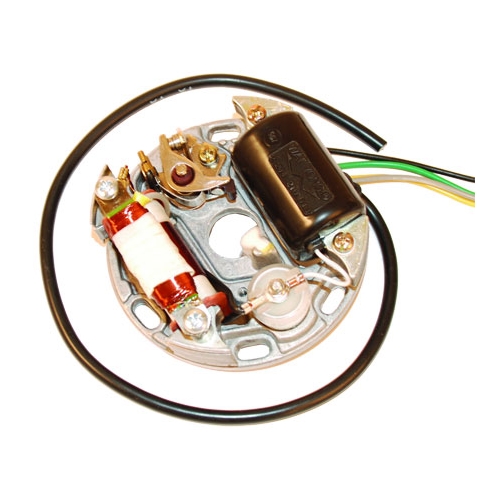 Tändplatta (4 kablar/Medurs), reservdelar och tillbehör till moped, RINAB