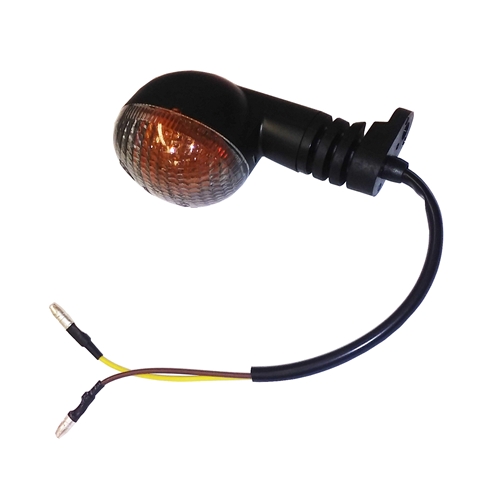 Blinkers, org - rökfärgat glas (vänster fram / höger bak), reservdelar moped, RINAB