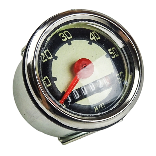 Hastighetsmätare rund 50mm (48mm) VDO infästning, Reservdelar till moped, RINAB, moped, 