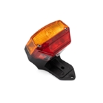 Baklykta kompl. Röd/Orange NTS-248 (Puch/Kreidler/Zündapp)