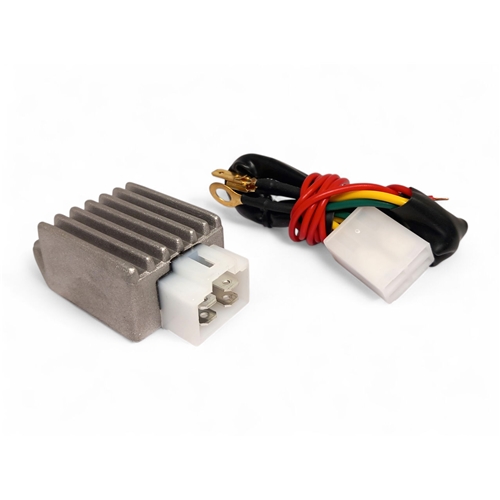 Voltregulator 12 V med kabelset, KOKUSAN system, Reservdelar till moped, RINAB, moped, 