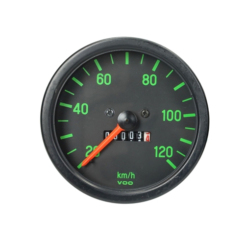 Hastighetsmätare & varvtalsräknare, Svart/grön, Reservdelar till moped, RINAB, moped, 