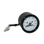 Hastighetsmätare vit, 80km/h (Puch/Tomos/Universal)