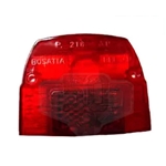 Baklyktsglas, rött (Piaggio SI)