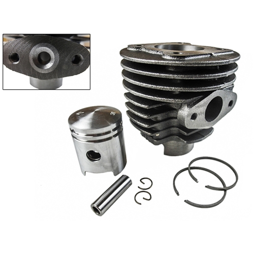 Cylindersats 38mm/50cc/1 hk/12mm (Puch fläktkyld), RINAB