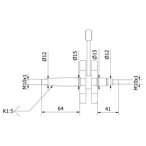 Vevparti/E15 lager (Sachs 2/3-vxl handvxl) NTS, RINAB