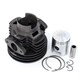 Cylindersats 40mm/60cc/12mm kolvbult/L-ring (Puch fläktkyld)