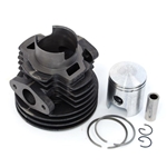 Cylindersats 40mm/60cc/12mm kolvbult/L-ring (Puch fläktkyld)