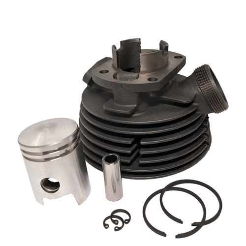 Cylindersats 38mm/50cc/kyrkport/fartvind (Sachs) NTS, tillbehör, reservdelar, moped, rinab