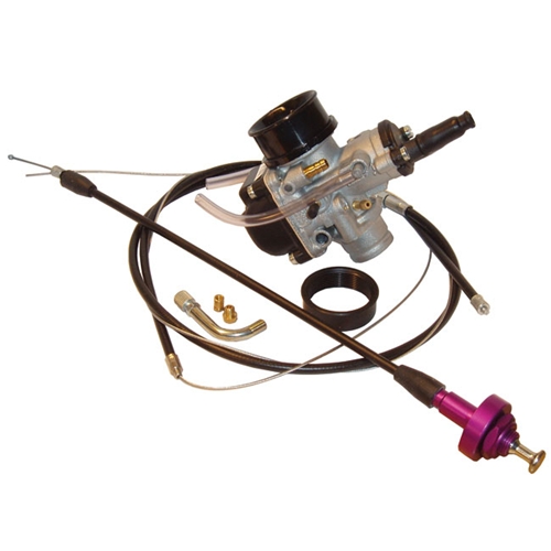 Förgasarkit 21mm Dellorto (Piaggiomotor)