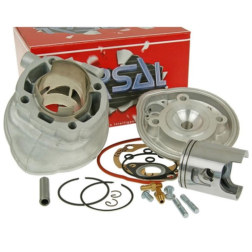 Cylinderkit 70cc/47,6mm TECH PISTON (Minarelli horisontell LC)