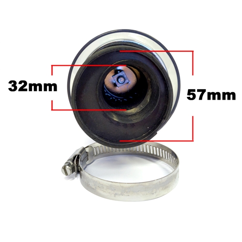 Luftfilter / powerfilter med kåpa (Tomos A3/A35)