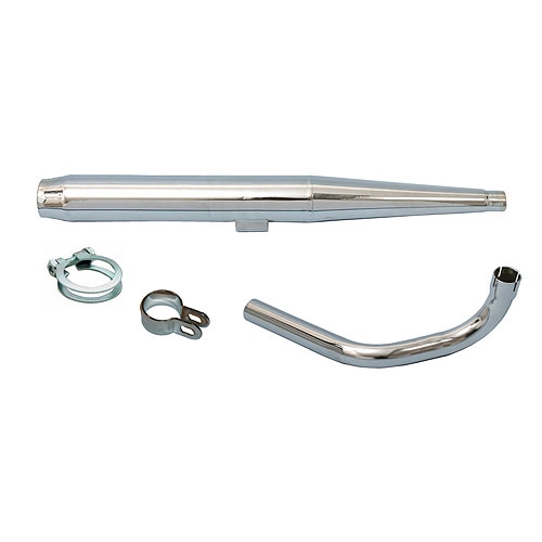 Avgassystem kompl. med klämfäste (Kreidler) RINAB