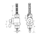 Bensinkran 16x1mm, rak Kvalité (Kreidler/Puch/MCB m.fl.)
