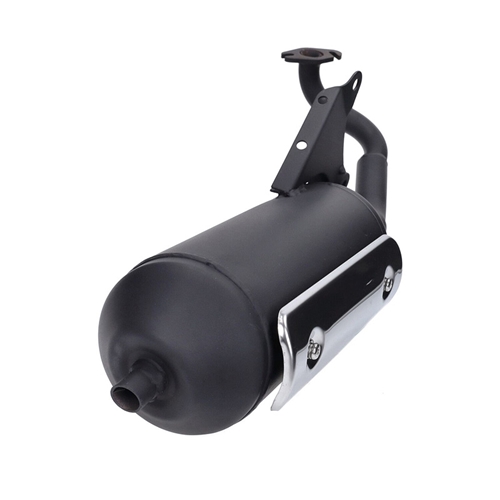 Avgassystem 50cc, STD (Minarelli horisontell), reservdelar scooter, RINAB