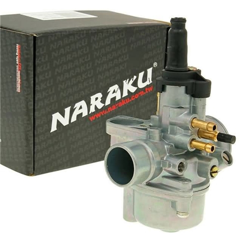 Förgasare 17,5mm Naraku, för el-choke (Peugeot vertikal motor), RINAB