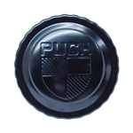 Tanklock Ø30mm m. logo (Puch) Svart