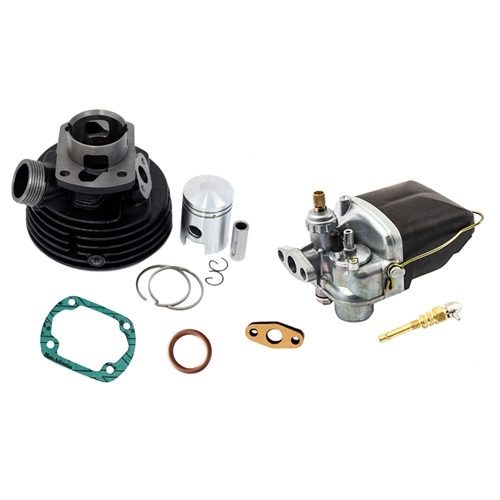 Trimkit 50cc/3,5hk Gjutjärn/Fartvind/12mm runt insug (Sachs), reservdelar moped, RINAB