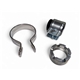 Avgassystem 28mm Svart/Krom (Crecent F50 GLX 1244)