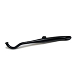 Avgassystem Svart "Sidepipe", Maxi