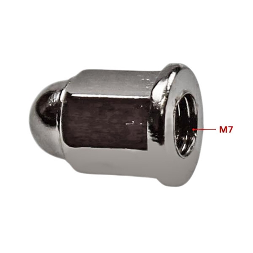 Kupolmuttersats M7 (4-p), Reservdelar till moped, RINAB, moped, 
