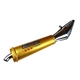 Ljuddämpare 28mm Krom/Guld (Universal) Biturbo