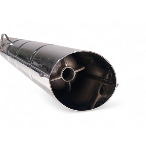 Avgassystem kompl. 22mm/fartvindskylda (Puch Monza/Montana), tillbehör, reservdelar, moped, rinab