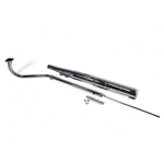 Avgassystem kompl. 22mm/fartvindskylda (Puch Monza/Montana)