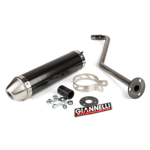 Giannelli ljuddämpare, kolfiber (Generic, Keeway, Malaguti, KSR)