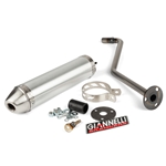 Giannelli ljuddämpare, aluminium (Generic, Keeway, Malaguti, KSR)