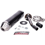 Giannelli ljuddämpare, kolfiber (HM-Moto)
