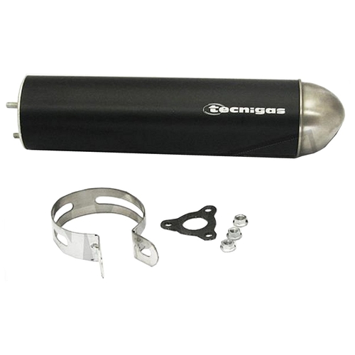 Ljuddämpare Tecnigas E-NOX (aluminium/svart)