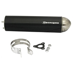 Ljuddämpare Tecnigas E-NOX (aluminium/svart)